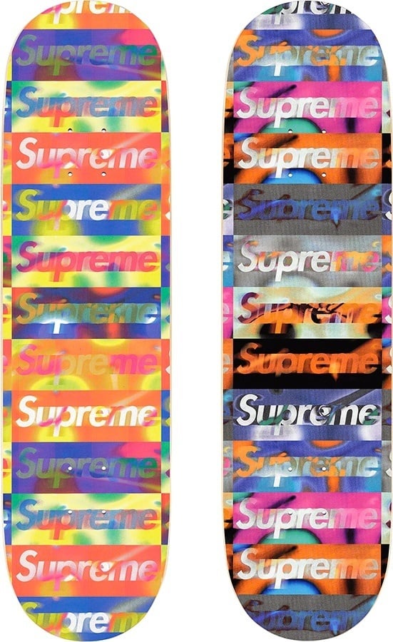 Distorted Logo Skateboard